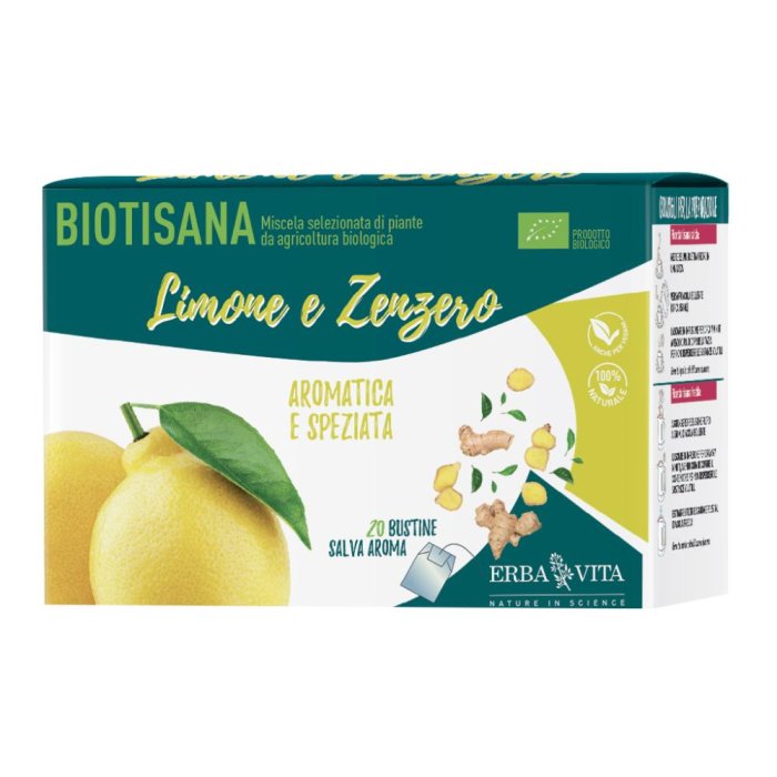 BIOTISANA LIMONE E ZENZ 20BUST< BIOTISANA LIMONE E ZENZ 20BUST<