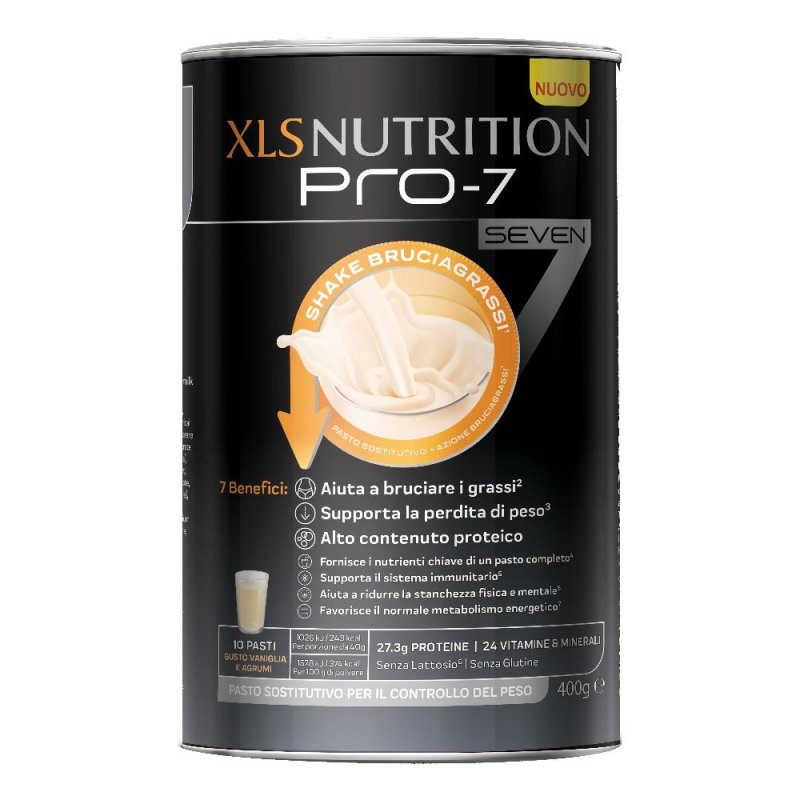  XLS Nutrition Pro 7 Shake Brucia Grassi 400g