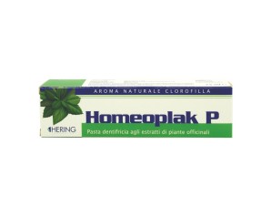 Homeoplak P dentifricio clorofilla 75 ml - dentifricio alla clorofilla per parodontopatie e placca batterica