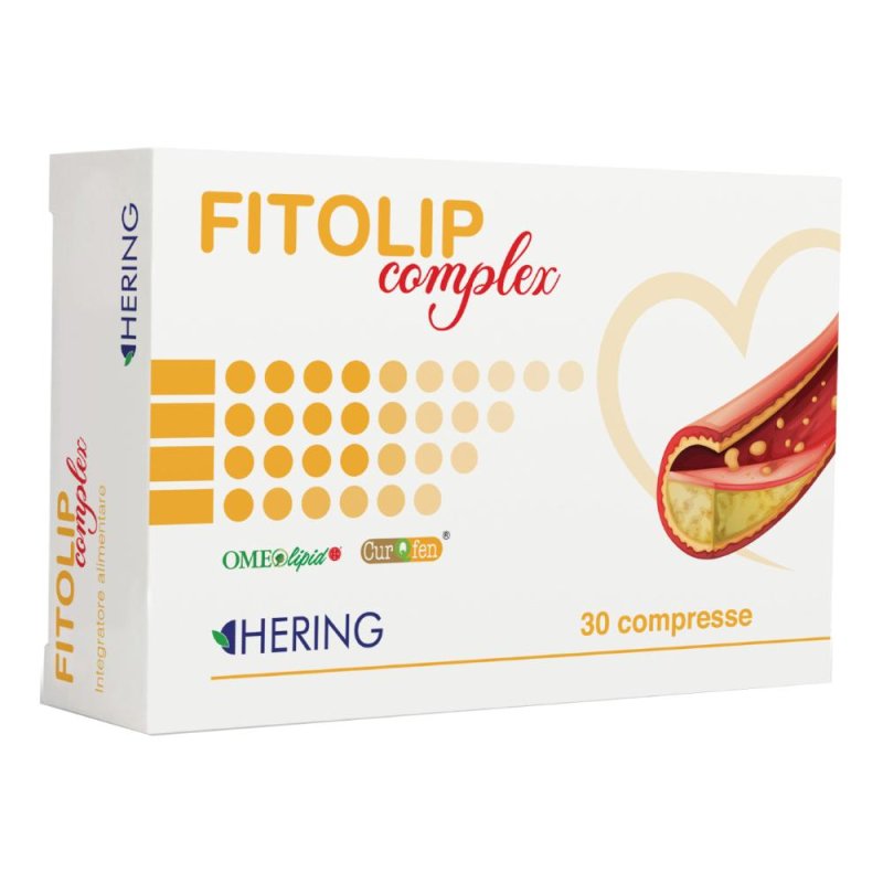 Hering Fitolip Complex Integratore Trigliceridi e Colesterolo 30 Compresse Hering Fitolip Complex Integratore Trigliceridi e Colesterolo 30 Compresse