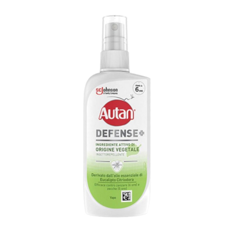Autan Defense Ingrediente attivo di Origine Vegetale Vapo 100ml Autan Defense Ingrediente attivo di Origine Vegetale Vapo 100ml