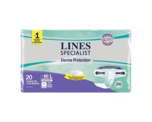 LINES SP DERM Pann.Mx M/L 20pz