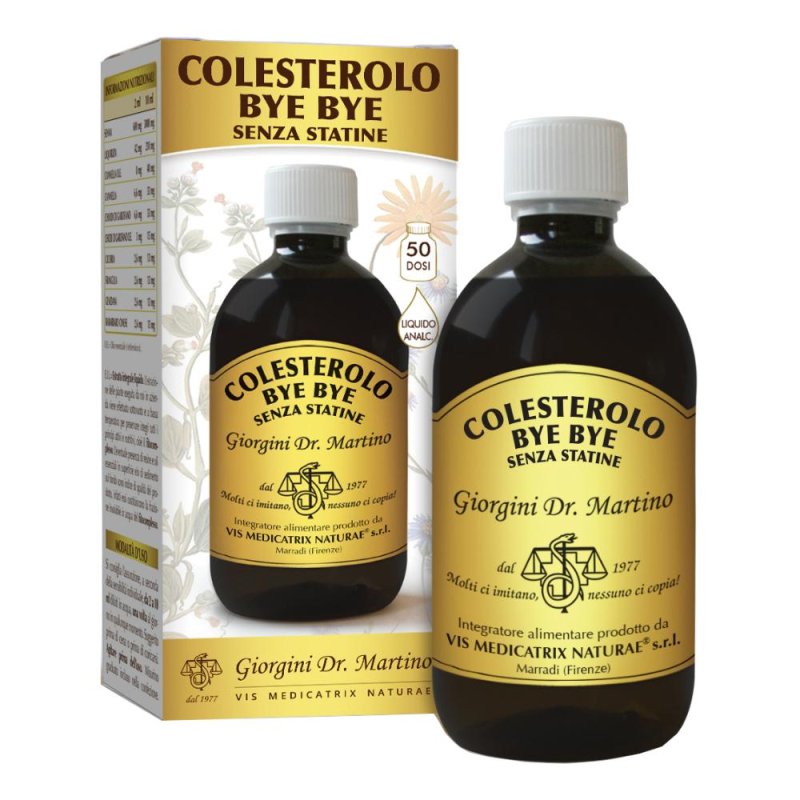 Dr. Giorgini Colesterolo Bye Bye Integratore a base di colina ed estratti d’erbe 500ml Dr. Giorgini Colesterolo Bye Bye Integratore a base di colina ed estratti d’erbe 500ml