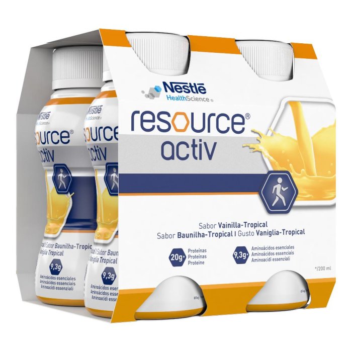 RESOURCE Activ Van/Trop4x200ml RESOURCE Activ Van/Trop4x200ml