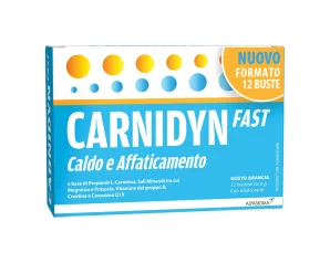  Carnidyn - Fast Caldo e Affaticamento Confezione 12 Bustine