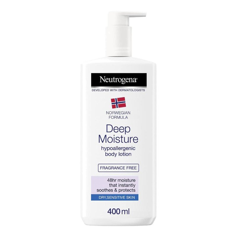 Neutrogena Formula Norvegese - Lozione Corpo Ipoallergenica Senza Profumo 400 ml Neutrogena Formula Norvegese - Lozione Corpo Ipoallergenica Senza Profumo 400 ml