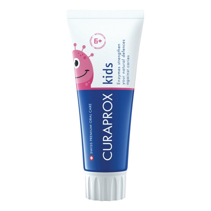 Curaprox Dentifricio Kids Anguria dai 6 Anni 1450ppm 10 ml