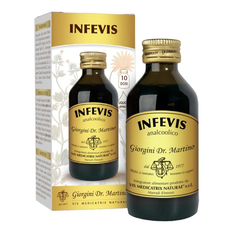Dr. Giorgini Infevis Liquido Analcoolico Integratore Sistema Immunitario 100 ml