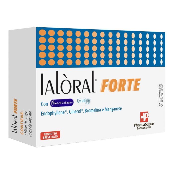 IALORAL Forte Integratore in Compresse all’Acido Ialuronico per Articolazioni e Cartilagini – Confezione da 10 Compresse IALORAL Forte Integratore in Compresse all’Acido Ialuronico per Articolazioni e Cartilagini – Confezione da 10 Compresse