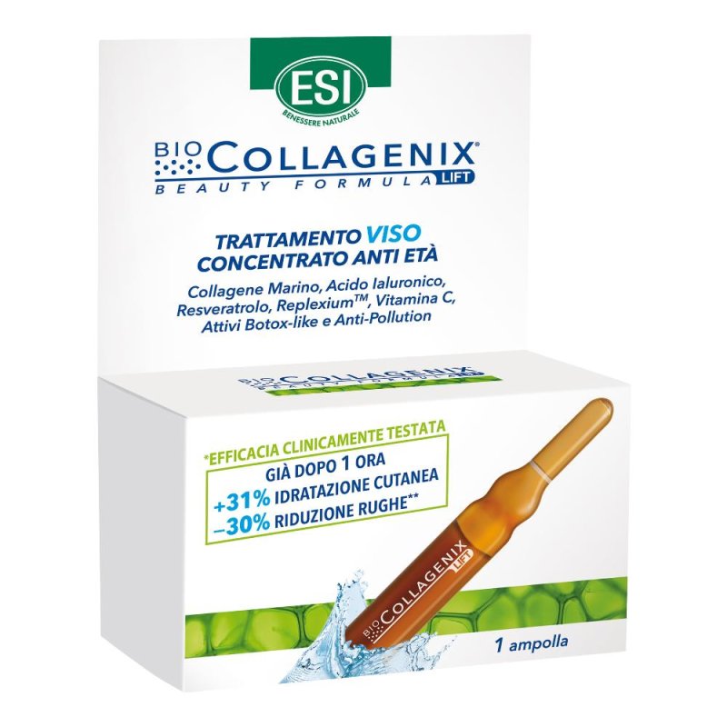 ESI Biocollagenix 1,8 ml – trattamento anti-età in ampolle con collagene e acido ialuronico una ampollla ESI Biocollagenix 1,8 ml – trattamento anti-età in ampolle con collagene e acido ialuronico una ampollla