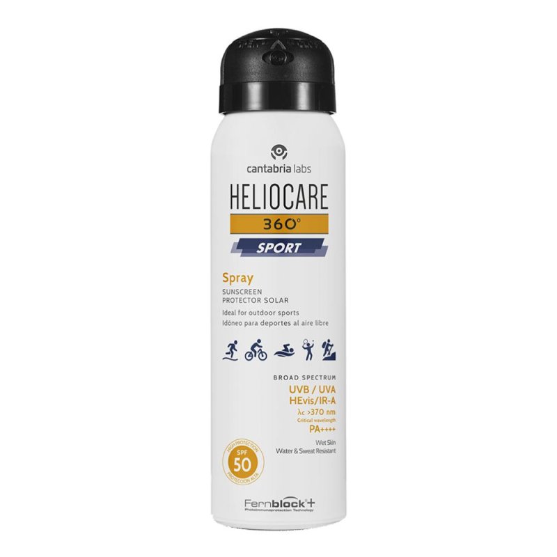 Heliocare 360 ° Sport Spray SPF50 Protezione Solare Corpo 100 ml Heliocare 360 ° Sport Spray SPF50 Protezione Solare Corpo 100 ml