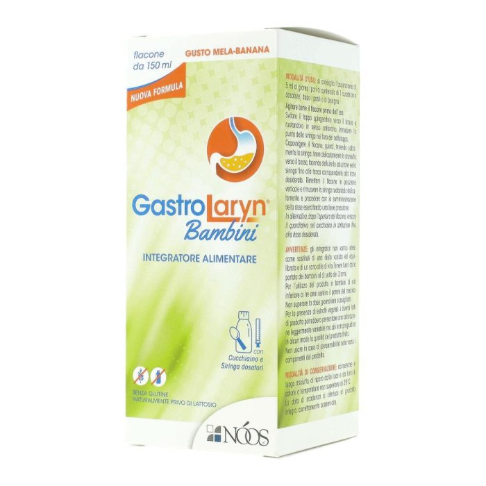 GastroLaryn Bambini integratore per acidit&agrave; gastrica 150 ml