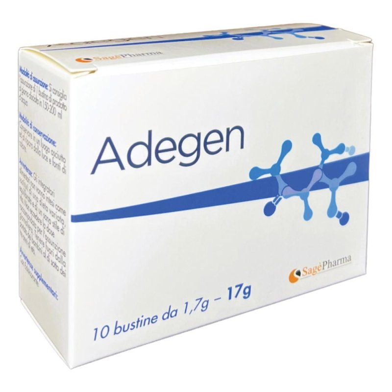 ADEGEN Integratore in Bustine 10 Bust – Supporto per la Crescita dei Capelli and Benessere di Pelle and Unghie ADEGEN Integratore in Bustine 10 Bust – Supporto per la Crescita dei Capelli and Benessere di Pelle and Unghie