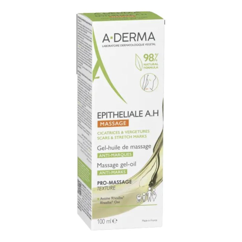 A Derma Epitheliale Duo gel olio massaggio cicatrici con acido ialuronico per derma sensibile 100 millilitri A Derma Epitheliale Duo gel olio massaggio cicatrici con acido ialuronico per derma sensibile 100 millilitri