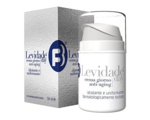 Levidade Day Crema Viso Giorno 50 Millilitri Idratante Antietà Illuminante per Pelle Normale e Secca