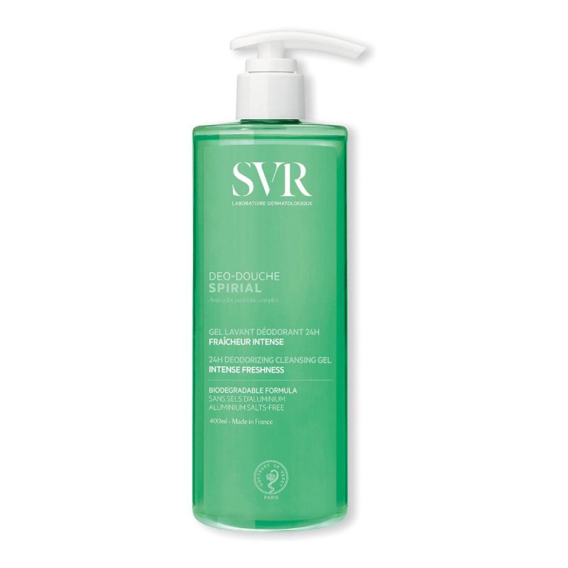 SVR Spirial Deo Douche gel detergente deodorante 400 ml SVR Spirial Deo Douche gel detergente deodorante 400 ml