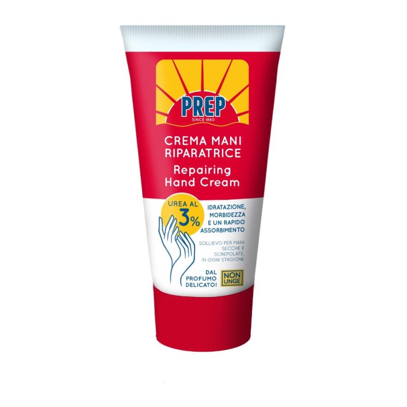 Prep crema mani riparatrice urea al 3% 75 ml Prep crema mani riparatrice urea al 3% 75 ml