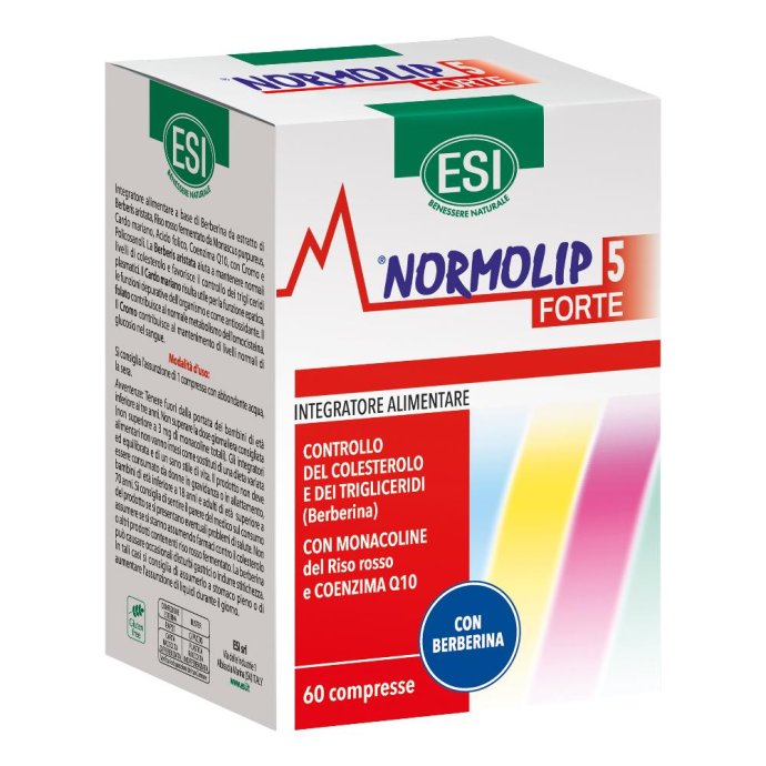 Esi Normolip 5 Forte 60 Compresse Esi Normolip 5 Forte 60 Compresse