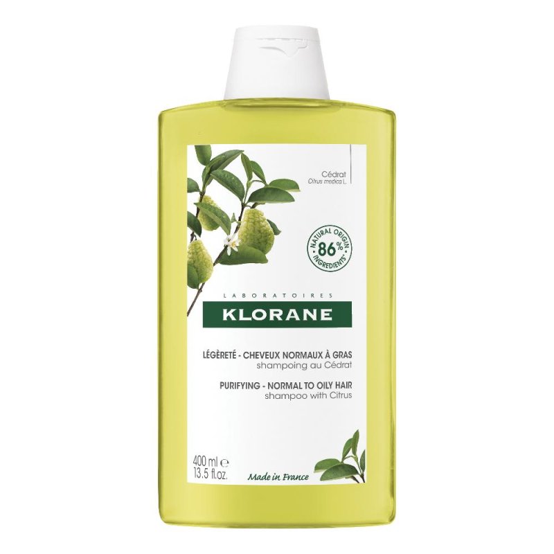 Klorane Shampoo Al Cedro Purificante Capelli da Normali a Grassi 400ml Klorane Shampoo Al Cedro Purificante Capelli da Normali a Grassi 400ml
