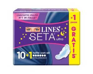 LINES SETA ULTRA NOTTE 10+1PZ