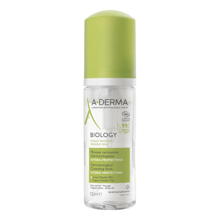 A-Derma Biology - Mousse Detergente Dermatologica Idra-Protettiva 150 ml A-Derma Biology - Mousse Detergente Dermatologica Idra-Protettiva 150 ml