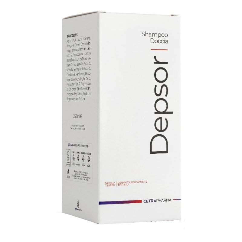 Cetra Pharma Depsor Shampoo Doccia 250 Ml Cetra Pharma Depsor Shampoo Doccia 250 Ml