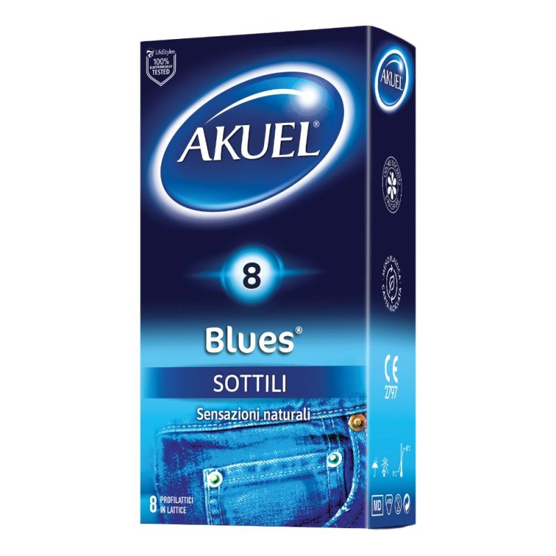 AKUEL Blues Sottili 8pz AKUEL Blues Sottili 8pz