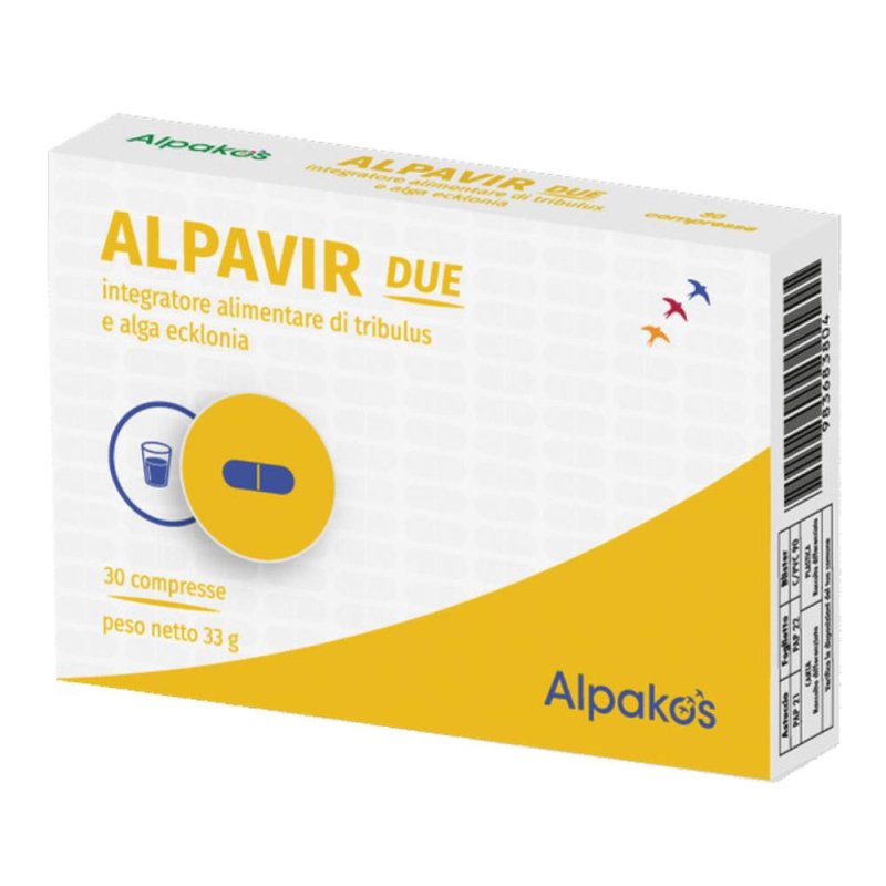 Alpavir Due 30 Compresse Integratore Alimentare in Compresse Orali Alpavir Due 30 Compresse Integratore Alimentare in Compresse Orali