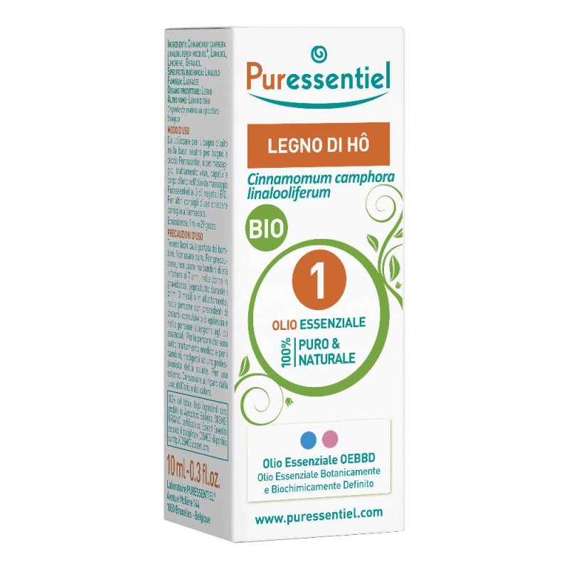 Puressentiel Italia Puressentiel Legno Di Ho Bio Olio Essenziale 10 Ml