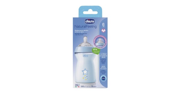 NaturalFeeling Biberon Chicco 6M+ 330ML Flusso Veloce