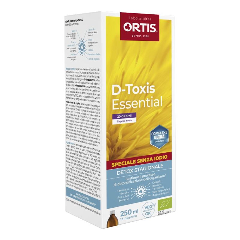 D-TOXIS ESSENTIAL LAMPONE IBIS D-TOXIS ESSENTIAL LAMPONE IBIS