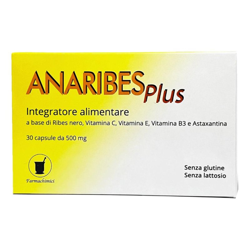 ANARIBES Plus 30 Cps 500mg ANARIBES Plus 30 Cps 500mg