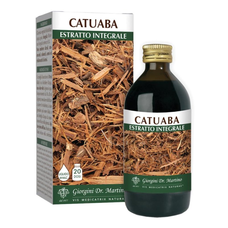 Catuaba Estratto Integrale 200 ml &ndash; Integratore Naturale Tonico ed Energizzante