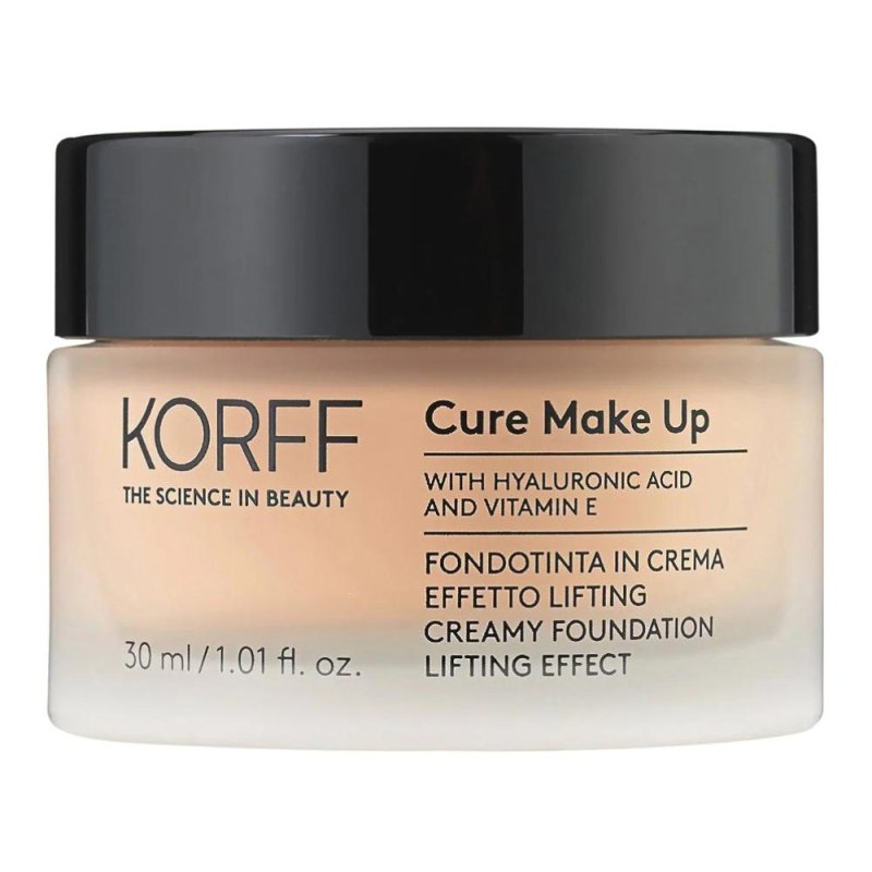Korff Cure Make Up - Fondotinta in Crema Effetto Lifting N. 03 30 ml + Pennello Korff Cure Make Up - Fondotinta in Crema Effetto Lifting N. 03 30 ml + Pennello