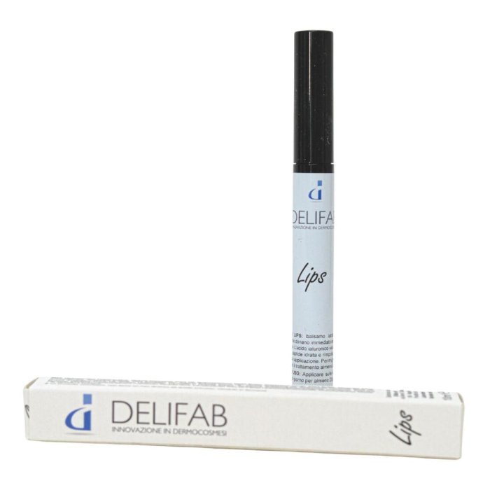 Delifab Lips Balsamo Labbra Idratante 10 ml per Labbra Secche e Screpolate Delifab Lips Balsamo Labbra Idratante 10 ml per Labbra Secche e Screpolate
