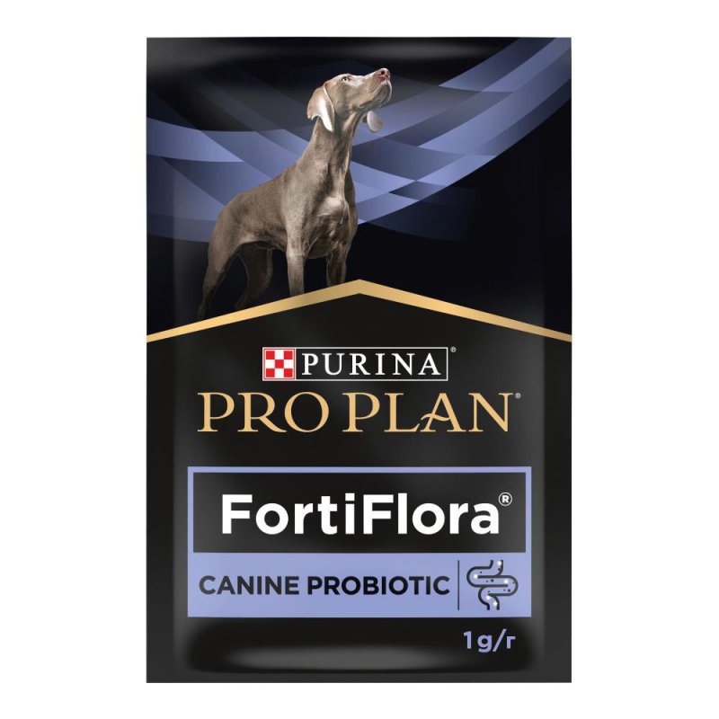Purina Fortiflora Cane Integratore Probiotico in Bustine per Intestino e Difese Immunitarie &ndash; Confezione da 7 Bustine