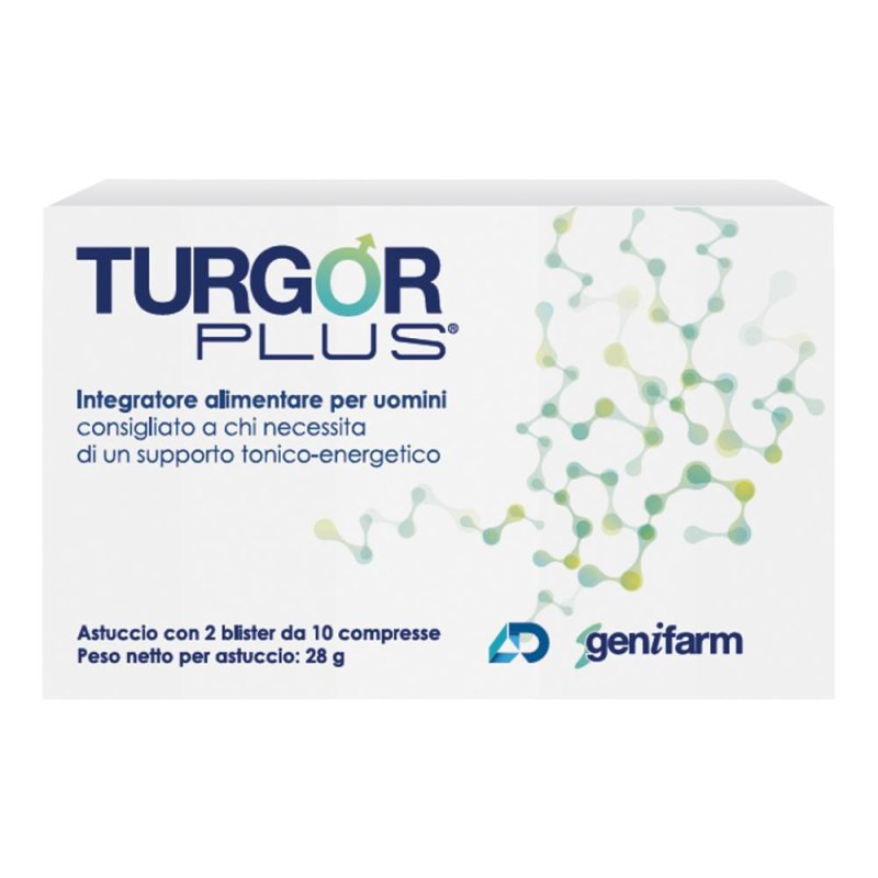 Turgor Plus Integratore Alimentare 20 Compresse per il Benessere della Pelle e il Tono dei Tessuti Turgor Plus Integratore Alimentare 20 Compresse per il Benessere della Pelle e il Tono dei Tessuti