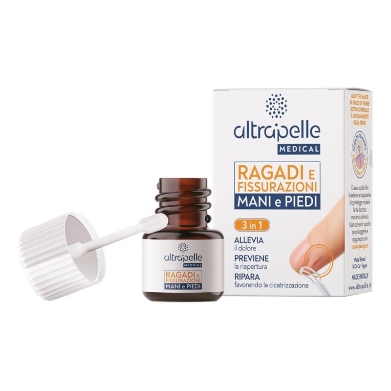 Altrapelle Medical - Cerotto Liquido Ragadi e Fissurazioni 7ml Altrapelle Medical - Cerotto Liquido Ragadi e Fissurazioni 7ml