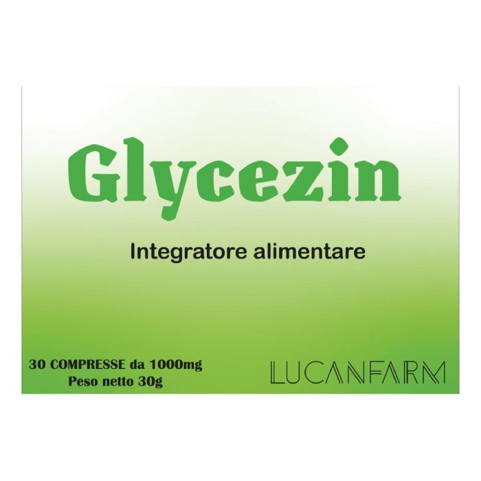 GLYCEZIN 30 Cpr 1000mg GLYCEZIN 30 Cpr 1000mg