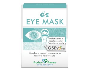 GSE Eye Mask Maschera Oculare monouso in TNT Defaticante e Idratante 5compresse