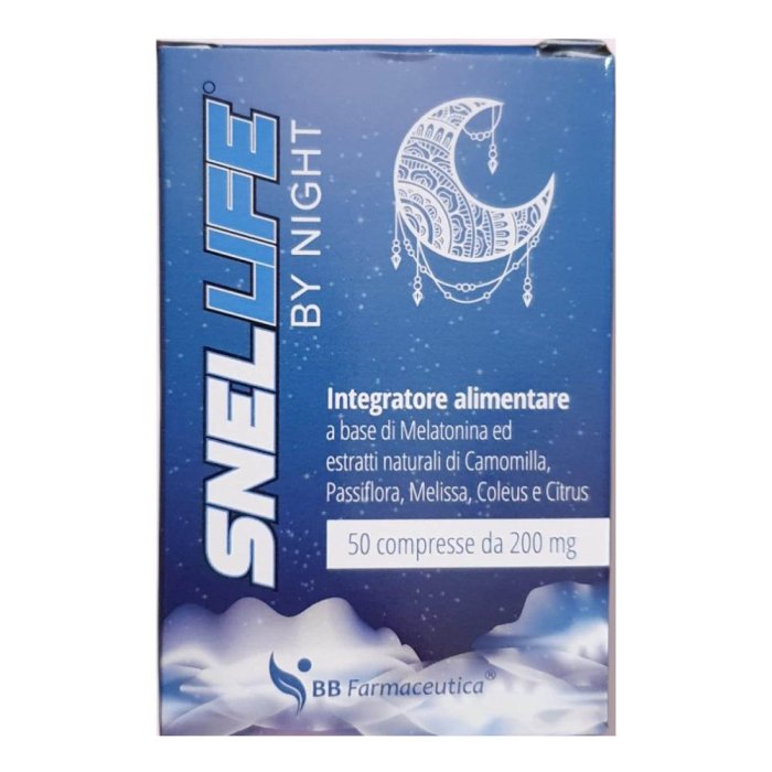 SNELLIFE By Night 50 Cpr 200mg SNELLIFE By Night 50 Cpr 200mg