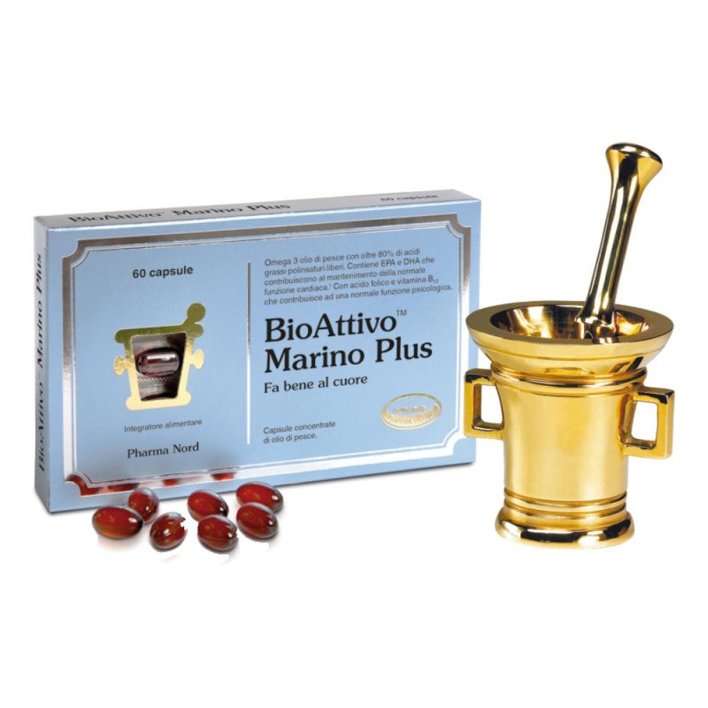 Pharma Nord Bioattivo Marino Plus 60 Capsule Pharma Nord Bioattivo Marino Plus 60 Capsule
