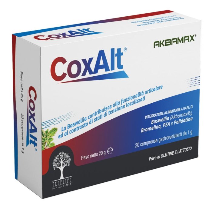 CoxAlt Integratore per Tensione delle Articolazioni 20 compresse CoxAlt Integratore per Tensione delle Articolazioni 20 compresse