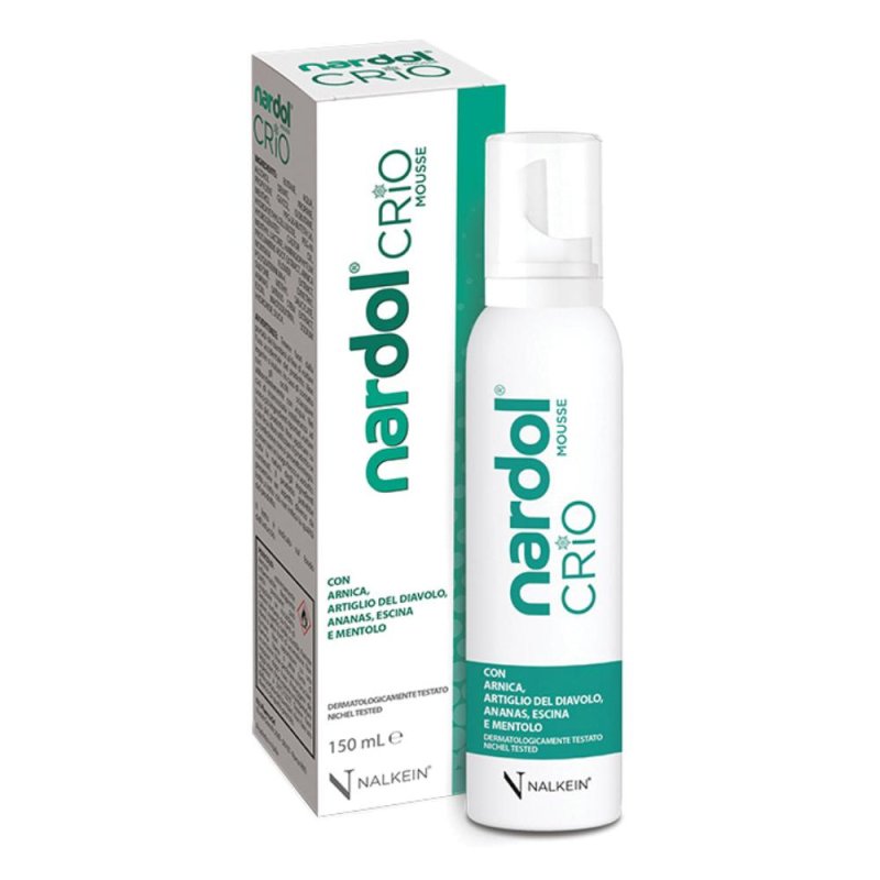 Nardol Crio schiuma lenitiva rinfrescante 150 ml Nardol Crio schiuma lenitiva rinfrescante 150 ml