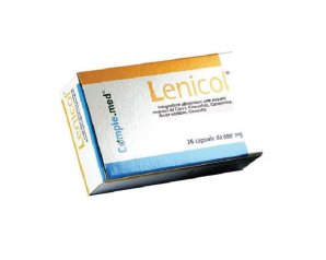 Lenicol 36 Capsule Integratore Alimentare per Benessere Intestinale e Regolarità della Flora