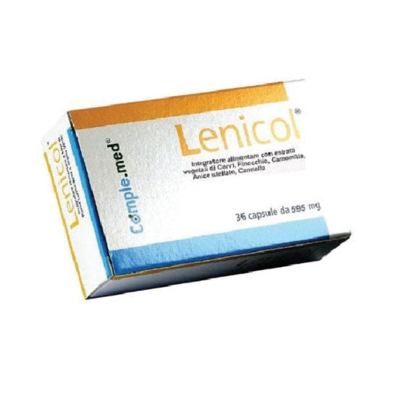 Lenicol 36 Capsule Integratore Alimentare per Benessere Intestinale e Regolarità della Flora Lenicol 36 Capsule Integratore Alimentare per Benessere Intestinale e Regolarità della Flora