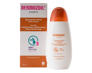 Dermozoil Shampoo Delicato 150 Millilitri per Cute Sensibile e Capelli Secchi