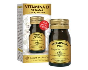 VITAMINA D VEGANA K2+BORO60PAS