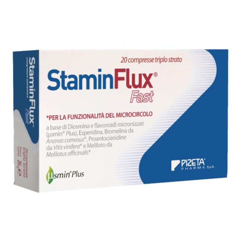 Pizeta Pharma Staminflux Fast 20 Compresse Pizeta Pharma Staminflux Fast 20 Compresse
