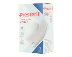 Medipresteril Compresse Di Garza Sterili 36x40 12/8 fili 12 pezzi